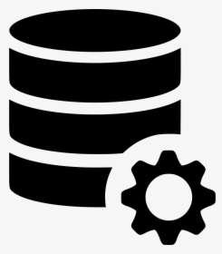 Database Option Configuration Settings Gear Bank Data - Data Bank Icon Png, Transparent Png, Transparent PNG