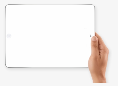 A Hand Holding A Tablet , Png Download - Hand, Transparent Png, Transparent PNG