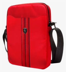 Genuine Ferrari Urban Tablet Bag Red With Black Piping, HD Png Download, Transparent PNG