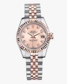 Pink Daytona Datejust Watch Rolex Watches Submariner - Lady Rolex Watch Singapore, HD Png Download, Transparent PNG