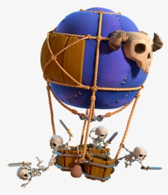 Baloon Drawing Coc Balloon - Clash Of Clans Drop Ship, HD Png Download, Transparent PNG
