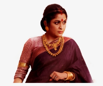 The Mother Of Baahubali And Bhallaladeva, She Raises - Bahubali Ramya Krishna Jewellery, HD Png Download, Transparent PNG