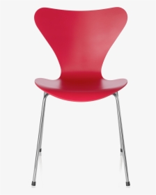 Series 7 Chair Arne Jacobsen Opium Red Lacquered, HD Png Download, Transparent PNG