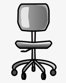 Angle,line,office Chair - Office Chair Clip Art, HD Png Download, Transparent PNG