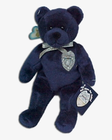 God Bless Our Heroes Holy Bears God Bless Firefighters - Police Blue Bear Toy, HD Png Download, Transparent PNG