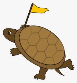 Clip Art Of Seaotter And Tortoise- - Turtle, HD Png Download, Transparent PNG