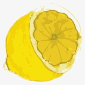 Orange,vegetarian Food,lemon - Clip Art, HD Png Download, Transparent PNG