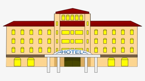 Hotel Clip Art Free - Hotel Clipart, HD Png Download, Transparent PNG