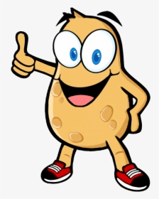 Potato Logo - Potato Cartoon Logo, HD Png Download, Transparent PNG