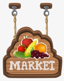 Food Clipart Healthy - Market Clip Art Png, Transparent Png, Transparent PNG