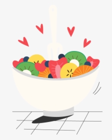 Healthy Foods - Transparent Background Fruit Salad Clipart, HD Png Download, Transparent PNG