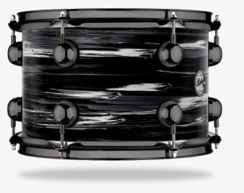 Transparent Tabla Png - Black Drum With White Wood Grain, Png Download, Transparent PNG