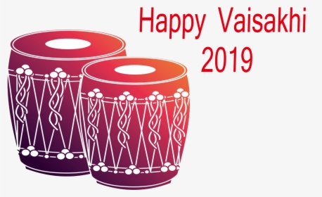 Happy Vaisakhi 2019 Png Transparent Image - Drumhead, Png Download, Transparent PNG