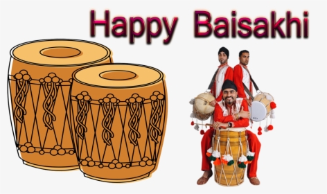 Happy Baisakhi Png Background - Tabla, Transparent Png, Transparent PNG
