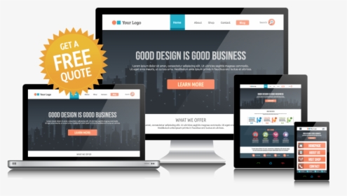 Responsive Web Design Sunshine Coast - Web Design Company Website, HD Png Download, Transparent PNG