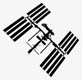 Iss Silhouette - International Space Station Outline, HD Png Download, Transparent PNG