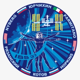 Iss Expedition 37 Patch, HD Png Download, Transparent PNG