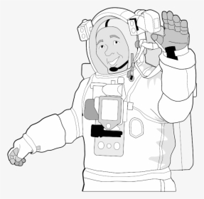 Astronaut Iss Activity Sheet P1 - Astronaut Clipart, HD Png Download, Transparent PNG