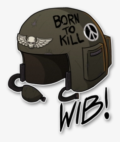 Born To Kill Helmet Png, Transparent Png , Png Download - Illustration, Png Download, Transparent PNG