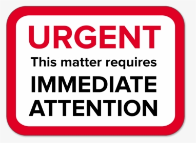 Attention Urgent Icon, HD Png Download, Transparent PNG