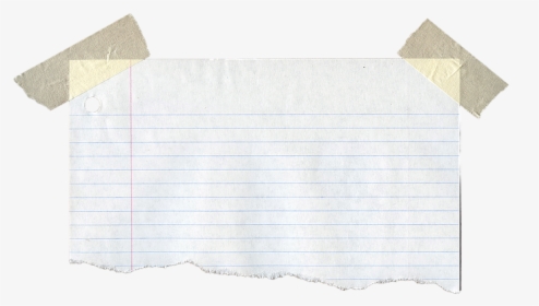 Ripped Notebook Paper Png, Transparent Png, Transparent PNG