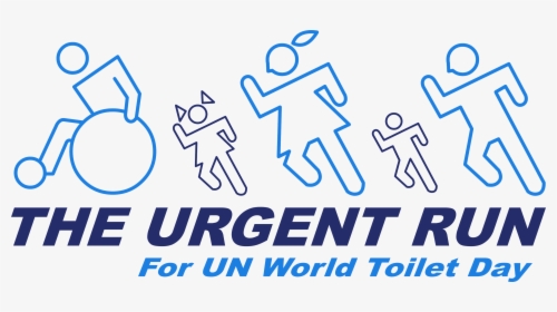 Urgent Run Logo - World Toilet Day 2015, HD Png Download, Transparent PNG