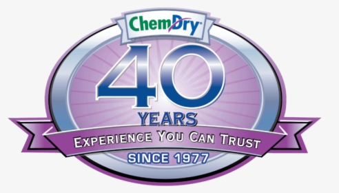 40 Years Of Experience You Can Trust Badge - Chem Dry, HD Png Download, Transparent PNG