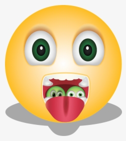Urgent Care For Throat Infection - Sick Sore Throat Emoji, HD Png Download, Transparent PNG
