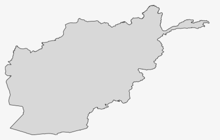Afghanistan Map Silhouette, HD Png Download, Transparent PNG