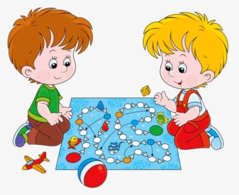Children Playing Snakes And Ladders Clipart , Png Download - Playing Snake And Ladder Clipart, Transparent Png, Transparent PNG