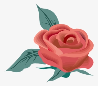 Flower, Symbol, Rose, Nature, Floral, Love, Plant - Red Flower Symbol, HD Png Download, Transparent PNG