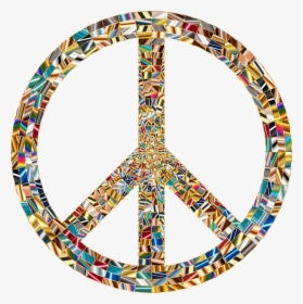 Peace Clipart Flower Power - Peace Sign No Background, HD Png Download, Transparent PNG