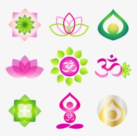 Yoga Logo Png - Yoga Om Logos Hd, Transparent Png, Transparent PNG