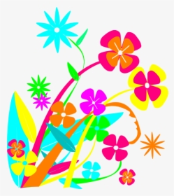 Flowers Clip Art At Clker - Png Clipart Design Vector Flower Png, Transparent Png, Transparent PNG