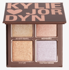 Kylie Cosmetics Kylie X Jordyn Collection - Kylie And Jordyn Highlighter Palette, HD Png Download, Transparent PNG