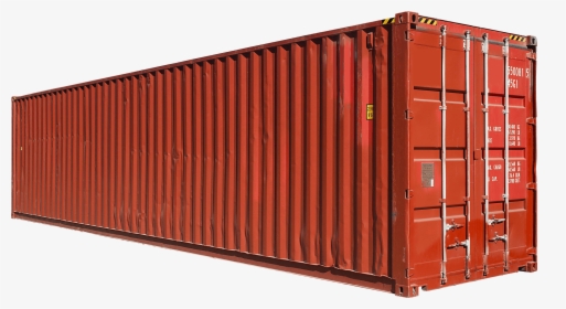 Red Intermodal Shipping Containers, HD Png Download, Transparent PNG
