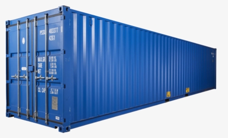 Blue - 40ft Container, HD Png Download, Transparent PNG