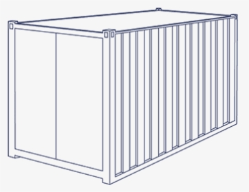 20 Ft Shipping Container - Shed, HD Png Download, Transparent PNG