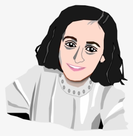 Cartoon Anne Frank Clipart, HD Png Download, Transparent PNG