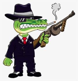 Gator Gangster Mob - Gangster Gator, HD Png Download, Transparent PNG