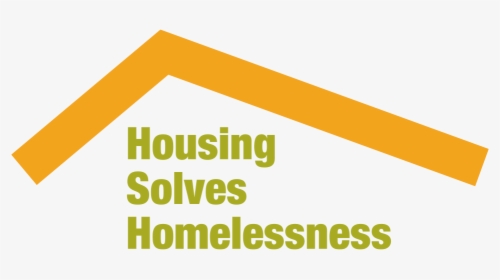 Housing Solves Homelessness Title Graphic - Orange, HD Png Download, Transparent PNG