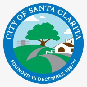 Seal Of Santa Clarita, California - Santa Clarita, HD Png Download, Transparent PNG