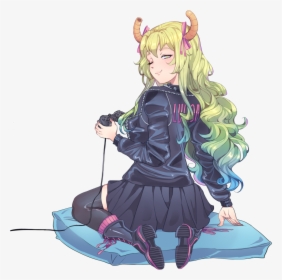 Anime Fictional Character - Miss Kobayashi's Dragon Maid Lucoa Is My Bunny, HD Png Download, Transparent PNG
