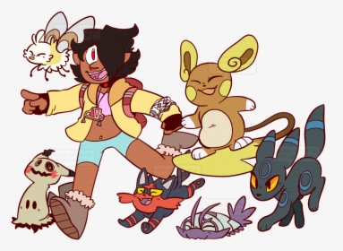 Draw Ur Farmer As Pokemon Trainers Challenge - Cartoon, HD Png Download, Transparent PNG