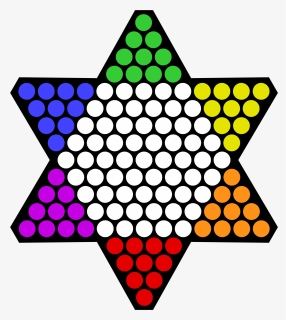 Chinese Checkers Board Size, HD Png Download, Transparent PNG