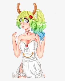 Drew Lucoa In A Wedding Dress Bc Why Not - Illustration, HD Png Download, Transparent PNG