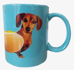Weiner Dog Ceramic Mug - Mug, HD Png Download, Transparent PNG
