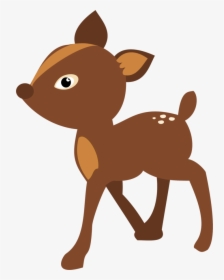 Baby Deer Clipart Black And White Free Wikiclipart,baby - Snow White Cartoon Animals, HD Png Download, Transparent PNG