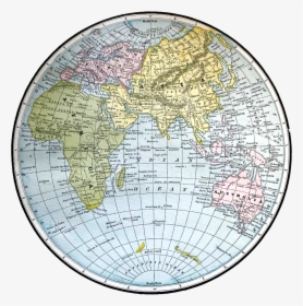 Background Craft Supply Map Vintage Image Eastern Hemisphere - Atlas, HD Png Download, Transparent PNG