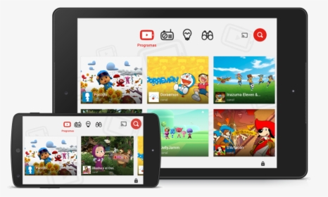 Kids App Phone On Youtube Kids, HD Png Download, Transparent PNG